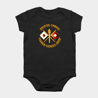 Army - Signal Corps Baby Bodysuit